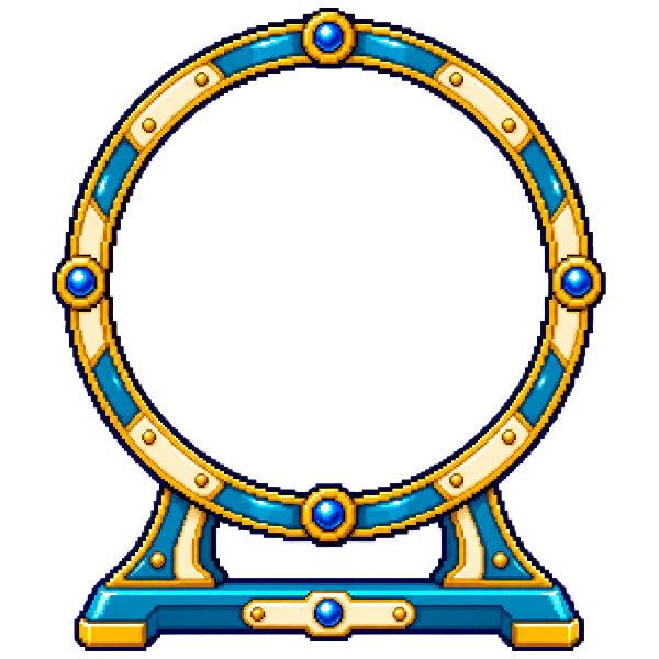 Glücksrad · Rahmen